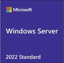 Licence Microsoft Windows Server Standard 2022 64Bit Français