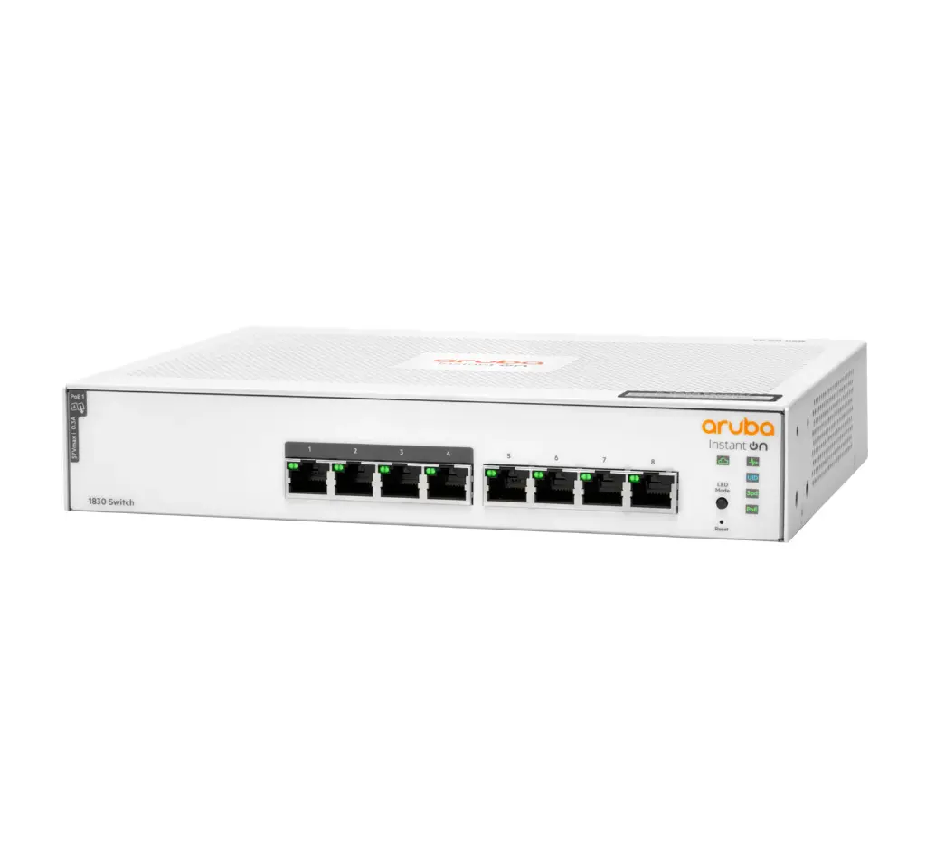 Switch Commutateur Aruba Instant On 1830 Smart 8G 65W