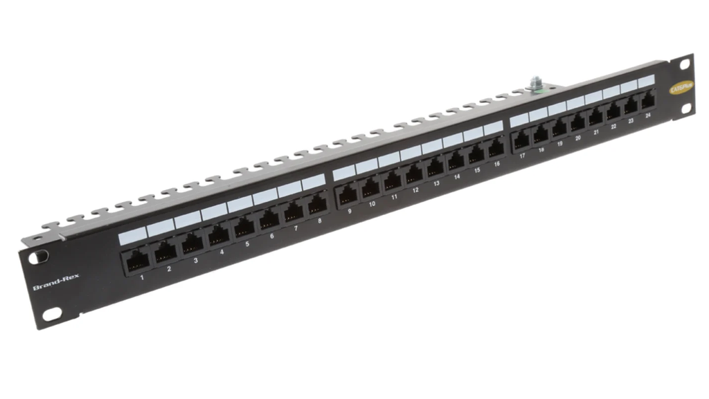 Panneau de brassage 24 ports Modulaire Catégorie 6A FTP Vide