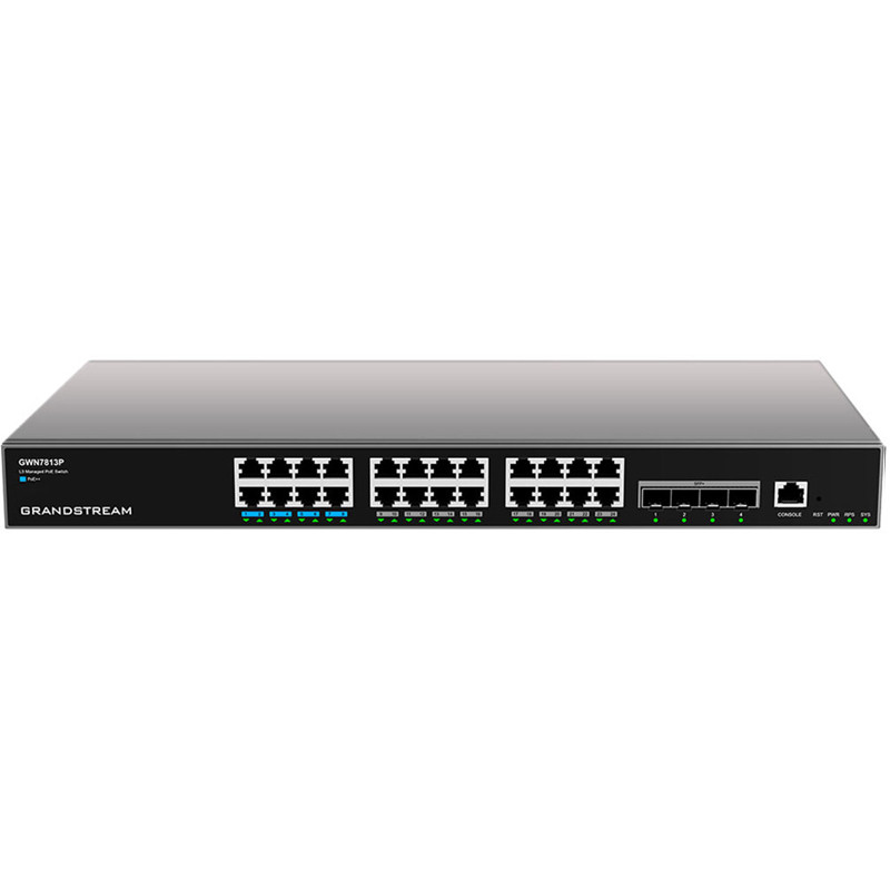Commutateur Réseau Grandstream GWN7813P Administré Niveau 3