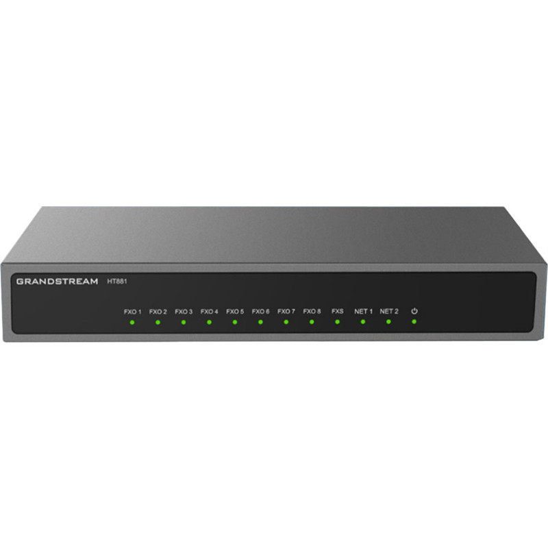 Passerelle 8 ports FXO analogiques Grandstream HT881
