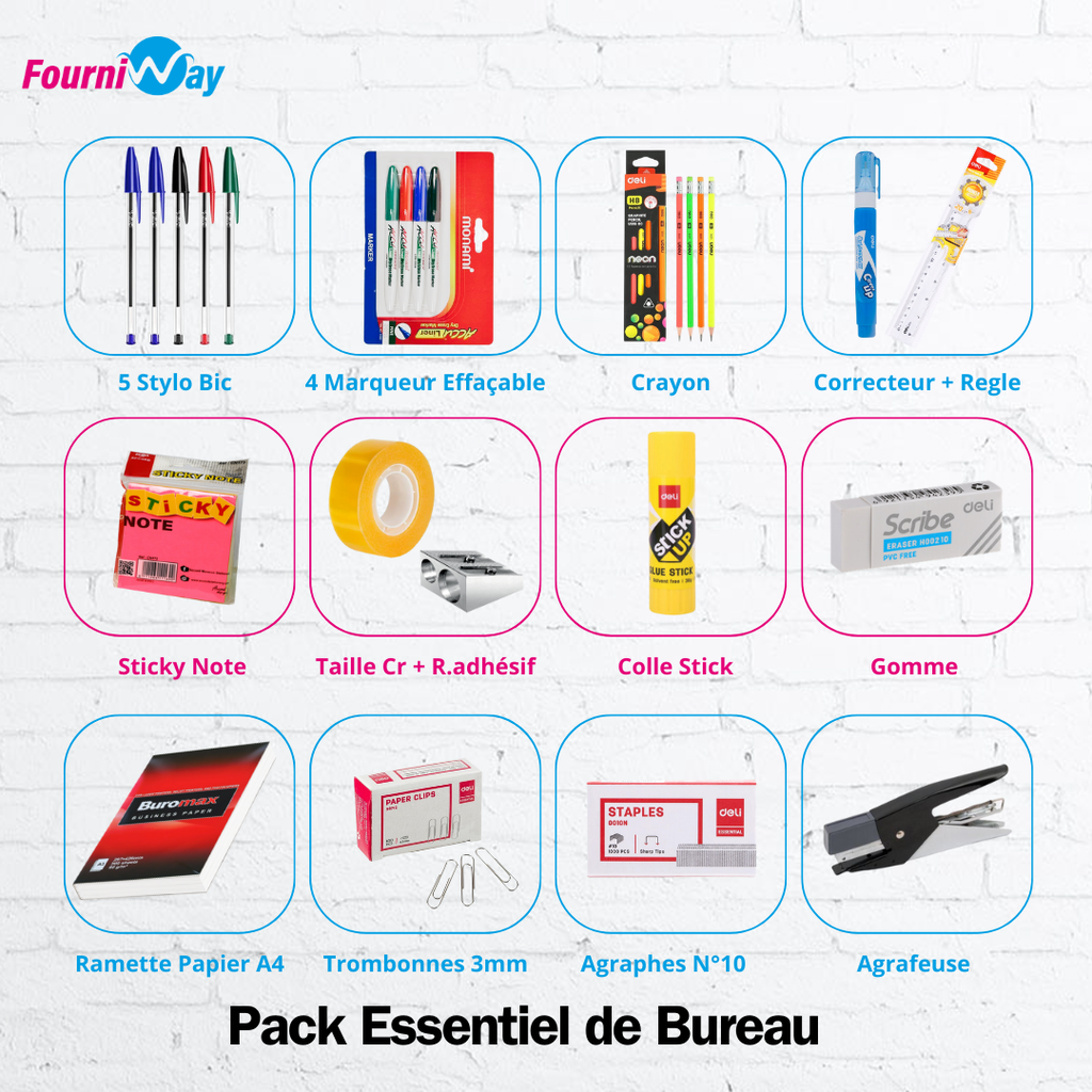 Pack Essentiel de Bureau