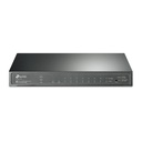 Switch de bureau Tplink JetStream 8 ports Gigabit Smart PoE+ et 2 emplacements SFP