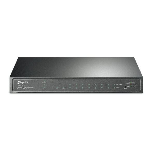 Switch de bureau Tplink JetStream 10 ports Gigabit avec 8 ports PoE+