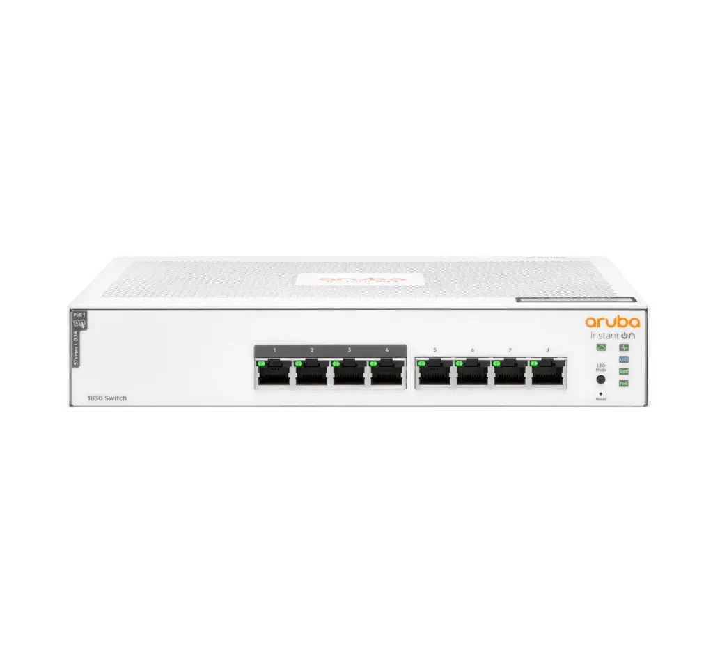 Switch Commutateur Aruba Instant On 1830 Smart 8G 65W