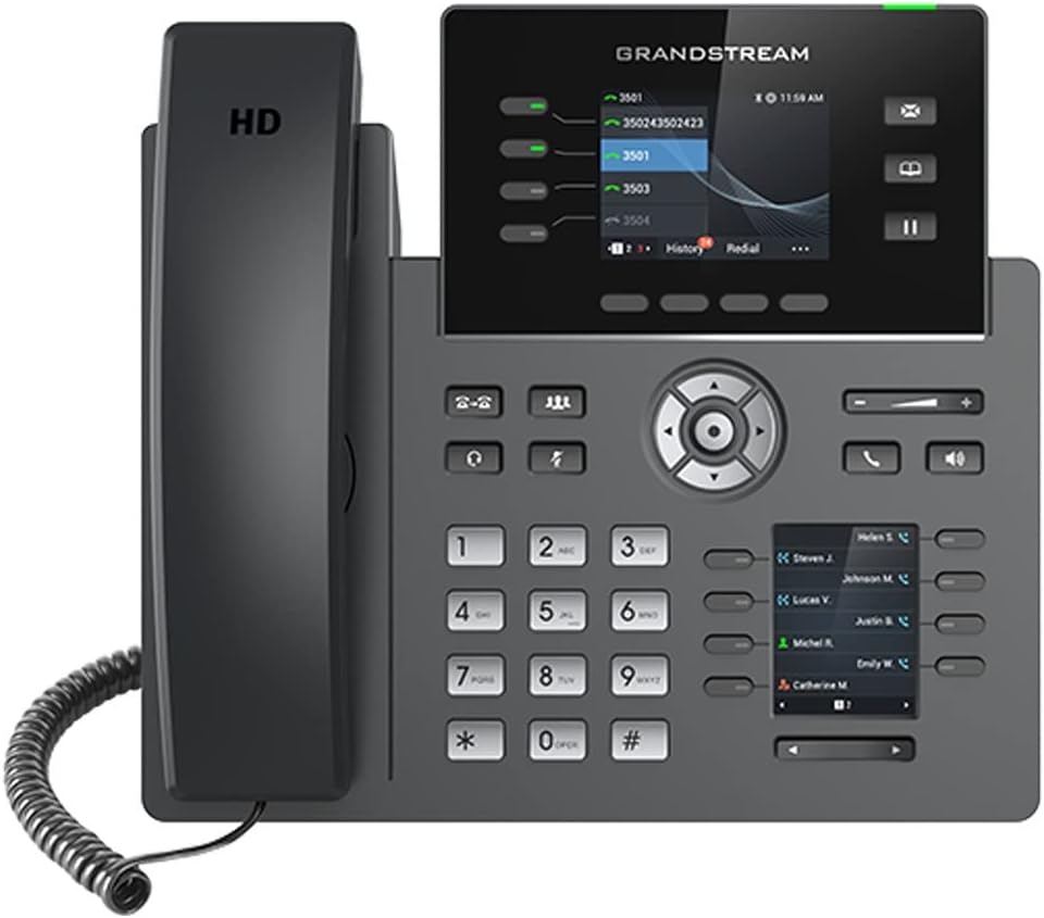 Téléphone IP Grandstream GRP2614 : 4 lignes de "qualité opérateur" avec WIFI