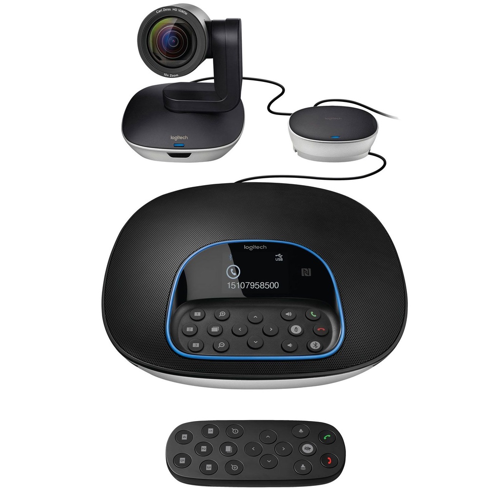 [960-001057] Kit Système de visioconférence Logitech GROUP pour moyennes salles