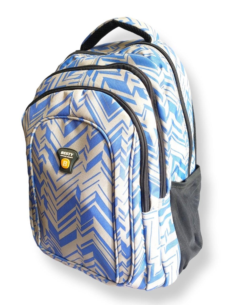 Cartable double BESTY bleu