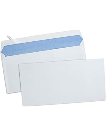 Enveloppe Blanche 90g Bte 500Ft 11x22 Sans Fenêtre
