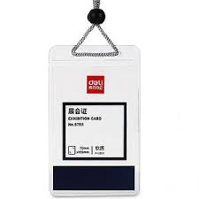 [5755] Porte Badge Avec Cordon Deli