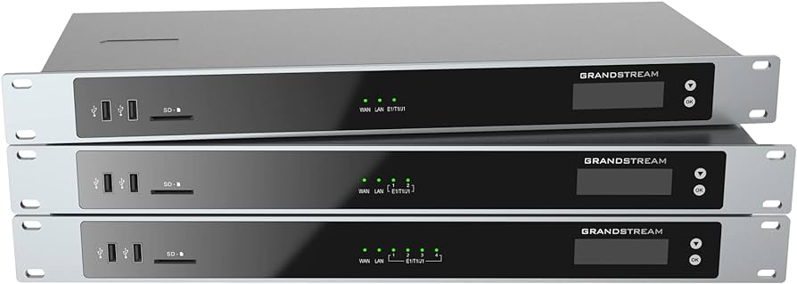 Passerelle VoIP numérique Grandstream GXW4501 : E1/T1/J1