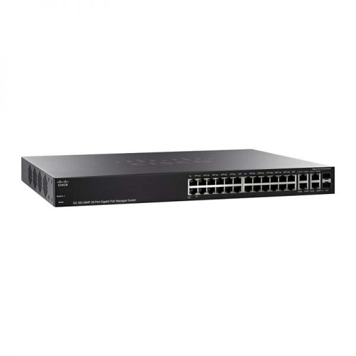 [L022149] Switch SG300-28MP 28 Ports Gigabit Max-PoE, géré, avec kit de montage